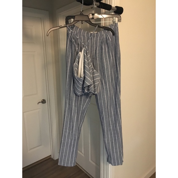 Tobi Striped Jumpsuit Set - Picture 4 of 8